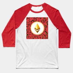 Ethereum en Rose Baseball T-Shirt